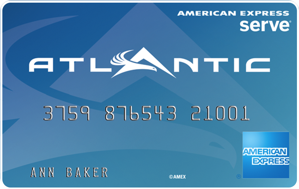 Example of American Express Serve® Card